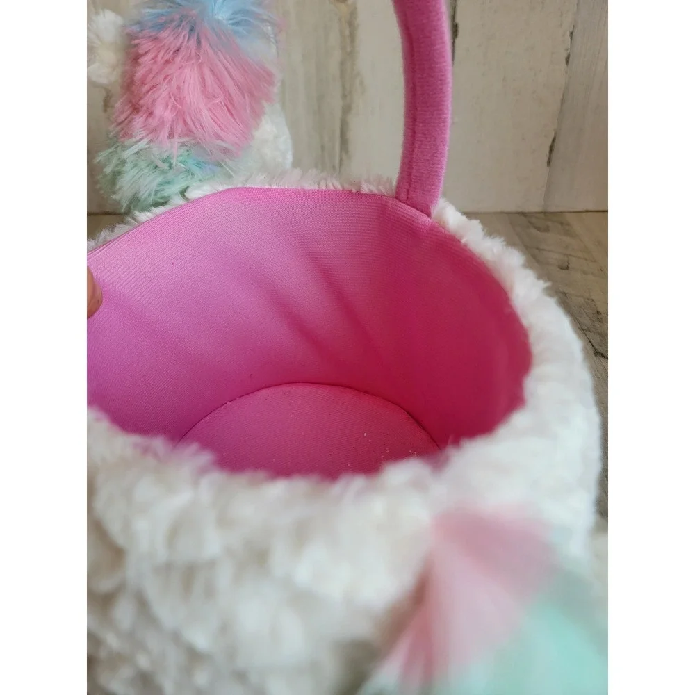 Unicorn Easter basket reindeer plush youth‎ spring home decor stuffed animal